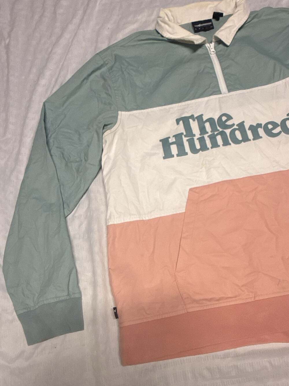 The Hundreds Alpine Colorblock Half-Zip Pullover Sweatshirt View 3
